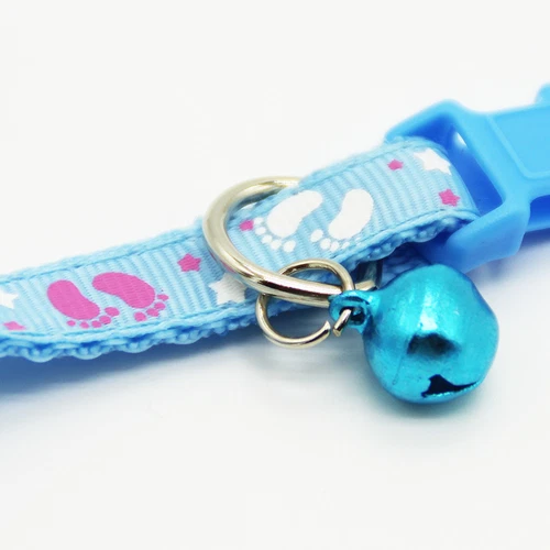 Nylon Cute Gift for XXS/XS Dog Small Dog Collar Pet Puppy Cat Necklace With Bell - Picture 4 of 18