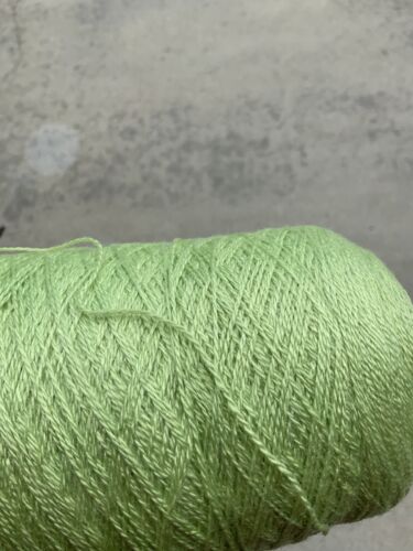 Sunray Rayon wool yarn 14 Oz Cream De Menthe - Picture 3 of 5