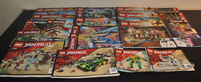 Lego Instructions Bundle Ninjago 70668 71764 71752 71737 Etc