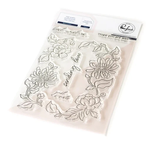 Pink Fresh - ACRYLIC STAMPS - BEST WISHES