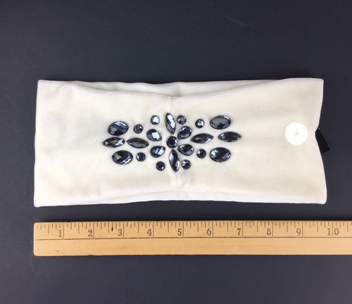 Damen Stirnband Velours Twilight Hour Größe OS Elfenbein Schwarz Schmuck Akzente MixIt - Bild 8 von 9