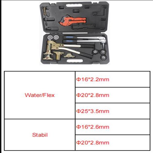PEX-1632 Crimpwerkzeuge Sortiment 16-32 mm Wasser/Flex und stabile Armaturen. - Bild 12 von 12