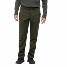 Magnum Men  s Microfleece Softshell Fleece Lined Work Pant Green-36W X 34L