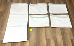 UNBRANDED DUST COLLECTOR FILTER BAGS OD 20-1/8" LENGTH 44-3/8" LOT OF 6