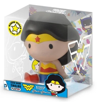 Justice League tirelire Chibi PVC Wonder Woman plastoy - Photo 1/2
