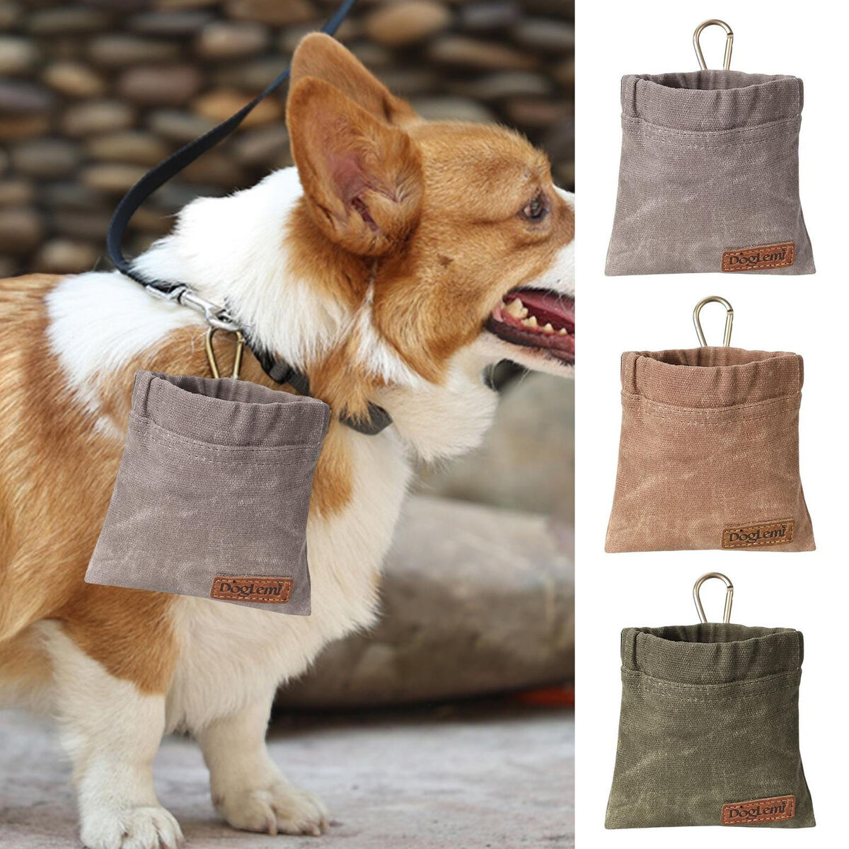 Hang with my dog mini Canvas Pouch Hang with my dog mini Canvas Pouch