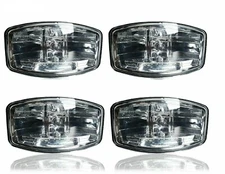 Roof Bumper Jumbo Spot Lamp 9.6" LED DRL 24V X4 For DAF XF 106 2013+ CF 2014+