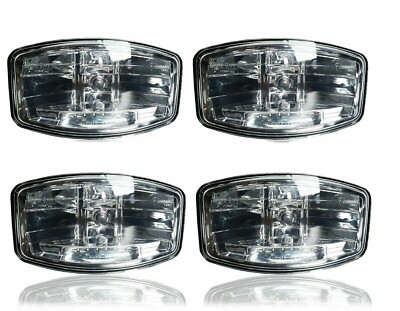 Roof Jumbo Spot Light 9.6'' Yellow LED DRL 24V x4 For DAF XF 106 2013+ CF 2014+