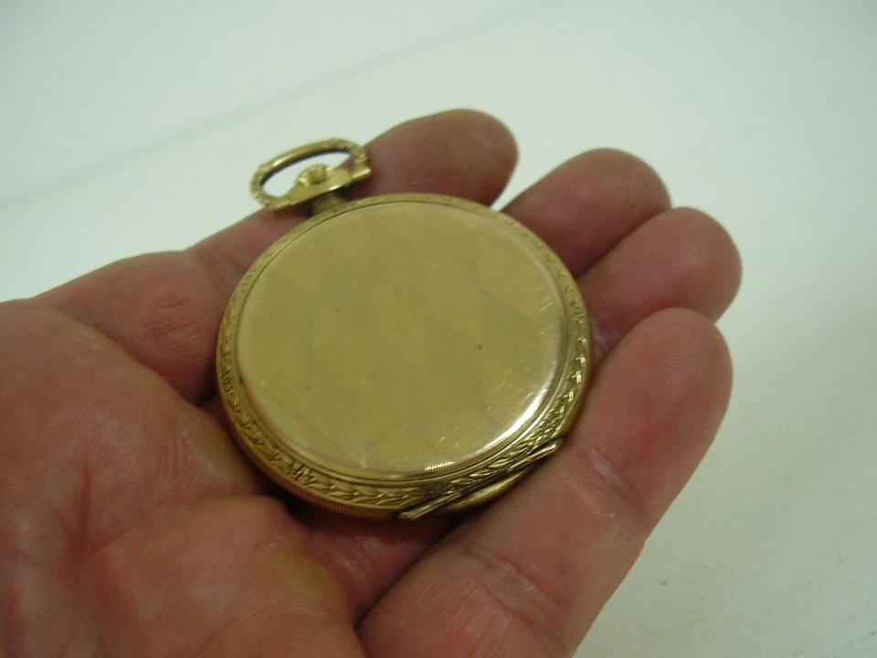 Antike seltene Taschenuhr Vergoldet ANCRE Suisse um 1920 - Bild 4 von 4