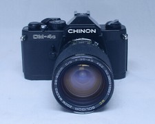 CHINON CM-4s Vintage SLR 35mm Film Camera SOLIGOR 28-80mm f/3.5 Zoom Macro Lens