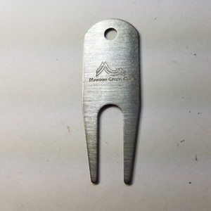 Maroon Creek Club Golf Divot Tool ~ Metal