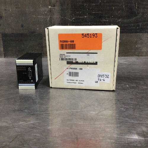 Parker PWD00A-400 #FC25 E-Module for Proportional Directional Control Valves NOS