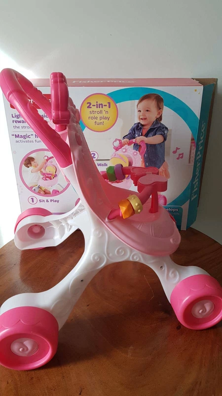 fisher price doll stroller