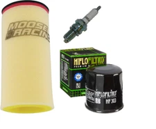 Yamaha Tune up kit Spark Plug Oil Moose Air Filter YFM400 Kodiak 400 4x4 2WD 4WD
