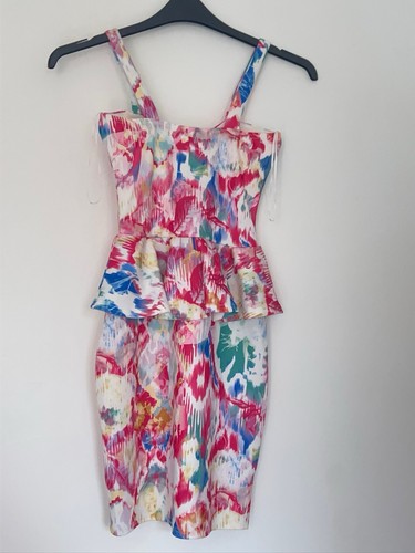 BNWT Kiah Peplum Dress Size 10  - Picture 2 of 6