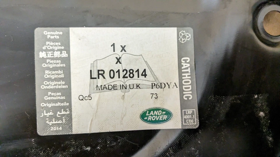 Barra de refuerzo de guardabarros Land Rover Range Rover 2003-2012 (delantera) LR012814 OEM Foto 2 de 4