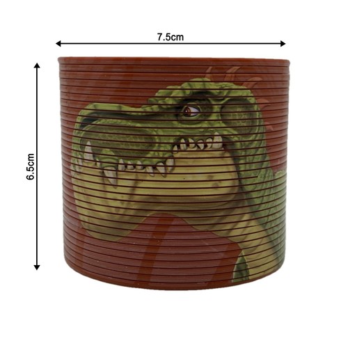 6Pcs Set Gigantosaurus 2D Rubber Keyrings & Magic Spring Coil PlayToy Xmas Gift - Picture 11 of 41