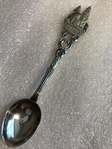 Vintage Hearst Castle Monument San Simeon, CA Collectors Spoon Silver Plated.