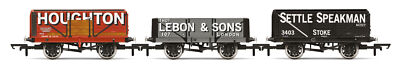 Hornby R60116 OO Spurweite Privatbesitzer Waggons Dreifachpack Houghton Main', Thos. Le