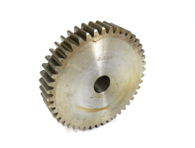Steel Spur Gear | Module 2.5 | Straight Serrated | 45 Tooth