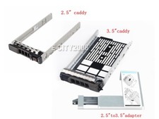 2.5" 3.5" Hotswap Caddy Tray  Adapter for Dell PowerEdge R630 R730 R730XD