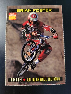 1998 Sports Illustrated Si for Kids BMX Rider Brian Foster RC card