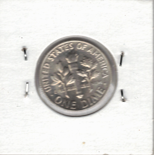 1967 SMS placcato ROOSEVELT DIME in BRISSIME CONDIZIONI NON CIRCOLATO pz 67-100 - Foto 4 di 4