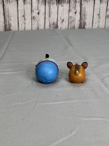Disney Tsum Tsum Vinyl Figures Aladdin Genie And Bambi Small - Picture 3 of 6
