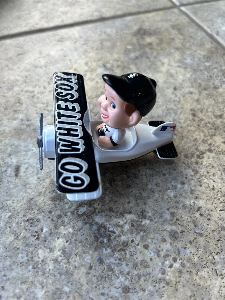 1998 MLB Chgo White Sox BASELINE BOPPERS BOBBLEHEAD PLANE ERTL COLLECTIBLES NIP - Image 4 of 4