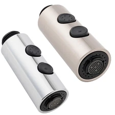 Kitchen Faucet Spray Head 2-Mode Pull Down Out Nozzle Sprayer Replacement Parts