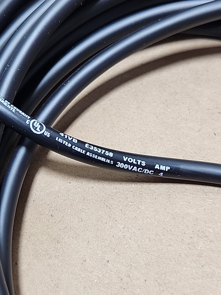 NEW* Keyence OP-87635 Laser Sensor Connector Cable M12 Straight +