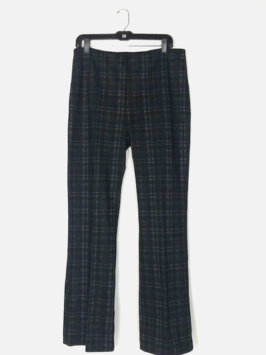 LYSSE Gina Printed Bootcut Pant Women's size XL Dark Gray Black Slimming EUC | eBay