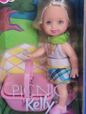 Picnic Kelly, Kelly Club Doll Barbie Sister Mattel 2001 NIB | eBay