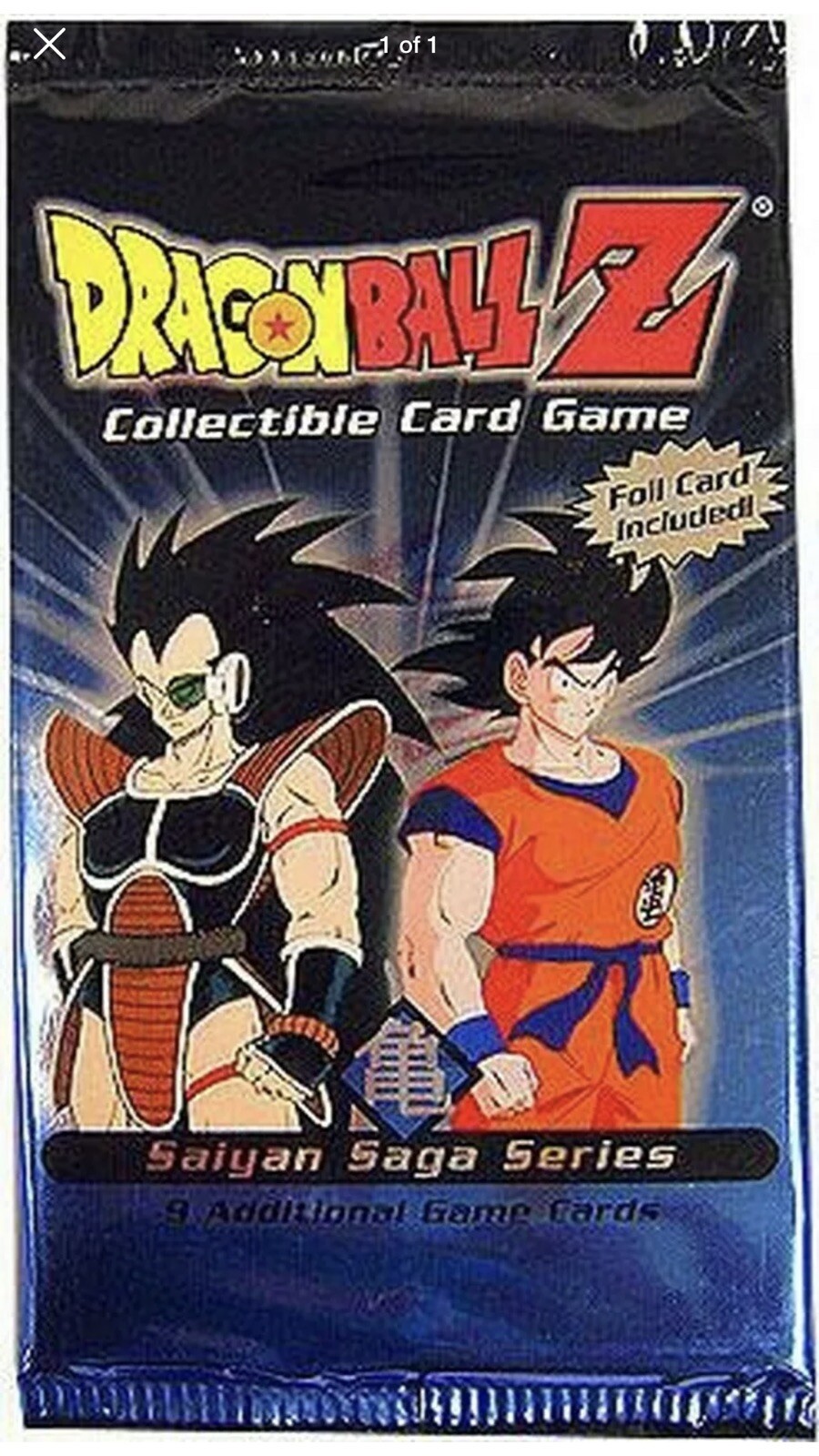 Dragon Ball Z CCG Complete your FOIL Limited Saiyan Saga Set! Choose