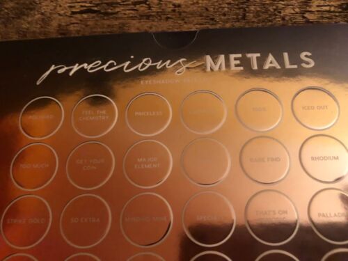 Colourpop Precious Metals Eye Shadow Palette New In Box! Stunning colors!!! - Picture 3 of 9