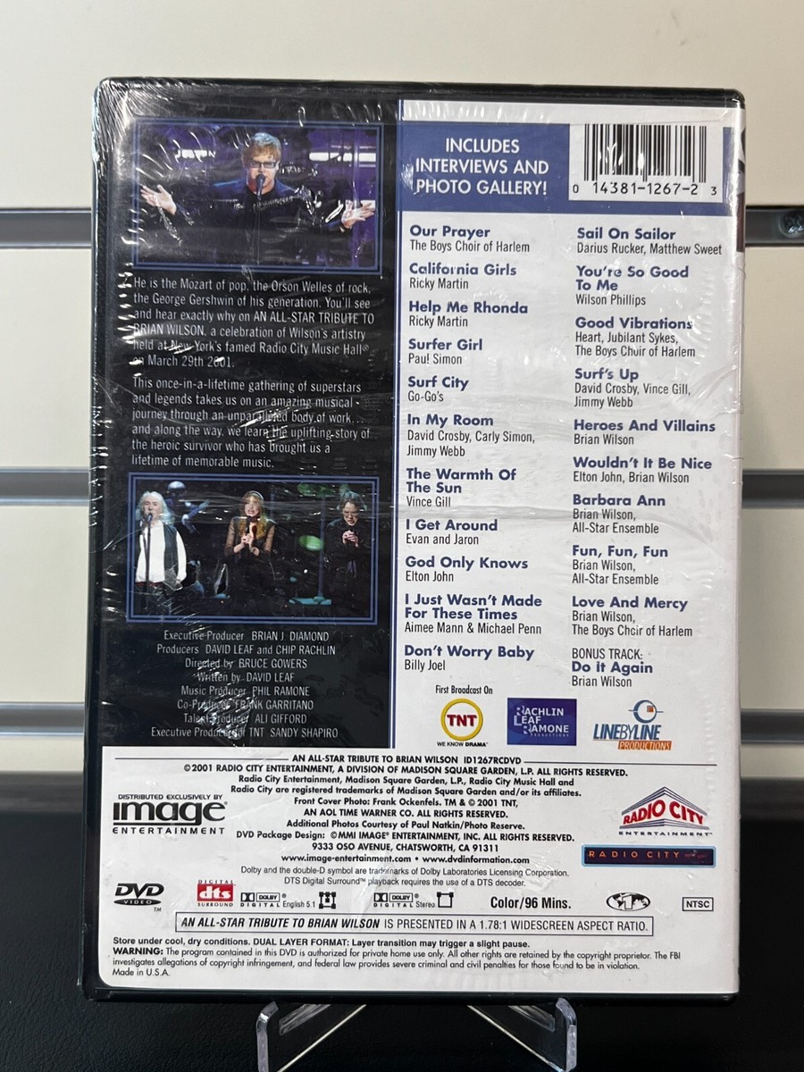 トリビュート・トゥ・ブライアン・ウィルソン [DVD] Amazon.com: An All-Star Tribute to Brian Wilson [DVD