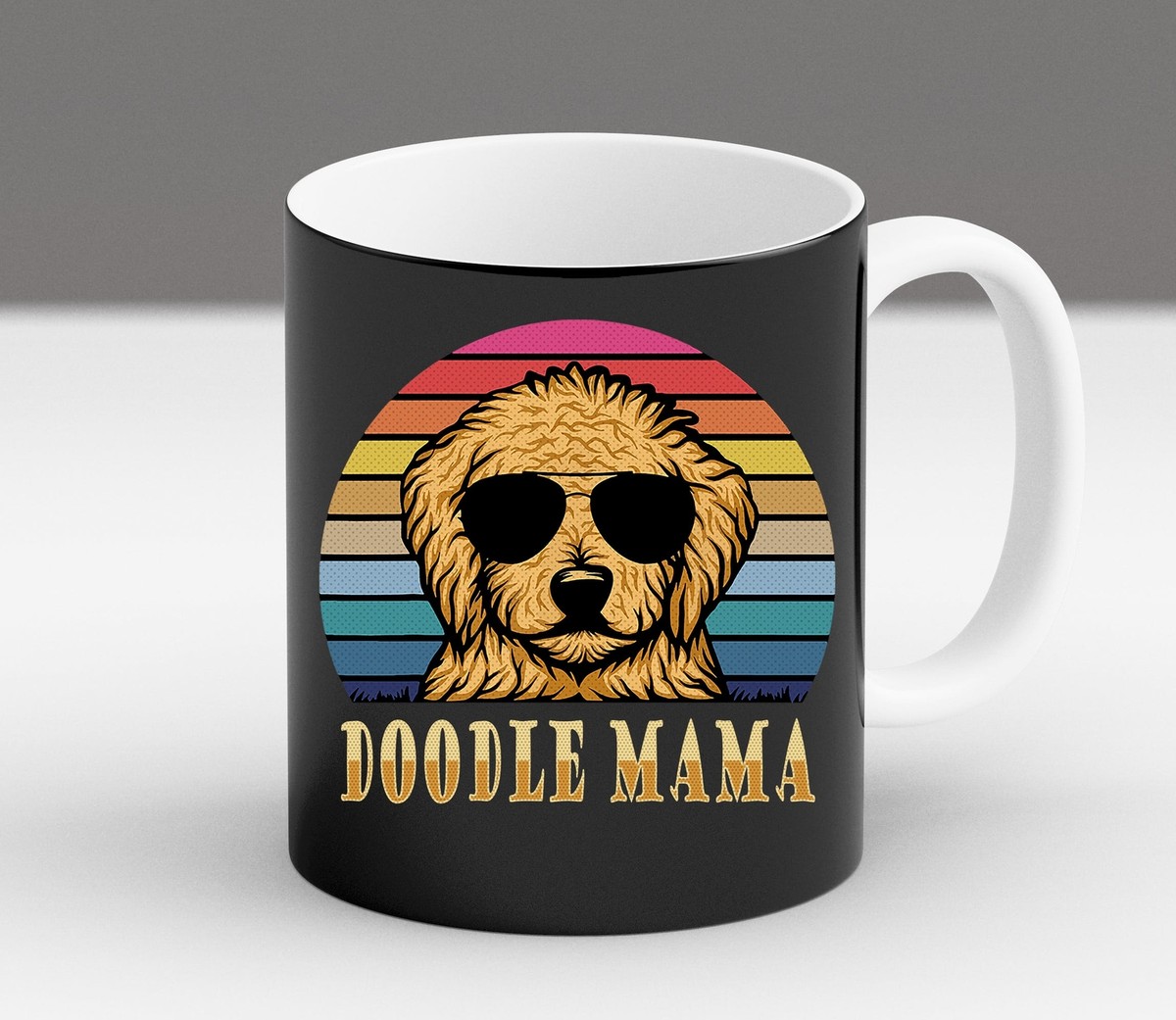 The Doodle Mama Doodle Goldendoodle Labradoodle Kids Doodle Dood Father Mug - Main Image