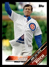 2016 Topps Update Craig Sager First Pitch #FP-9