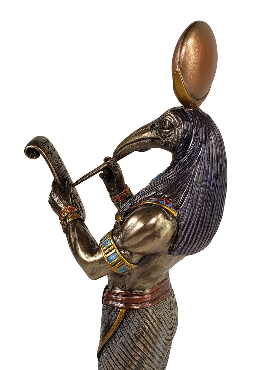 Resin Statues Thoth Egyptian God of Writing and Wisdom With Resin Statues Thoth Egyptian God of Writing and Wisdom With