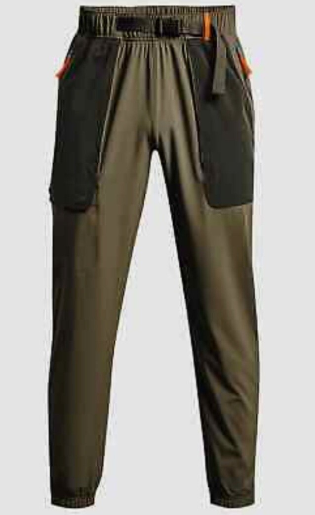 Under Armour Men's UA RUSH Woven Tearaway Pants - Tent/Orange 1366190-361  NWT Me | eBay