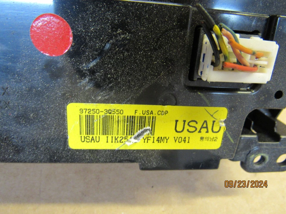 Оригинальный климат-контроль температуры переменного тока для Hyundai Sonata 2011 2012 2013 2014 годов выпуска 972503q550 - Изображение 3 из 4