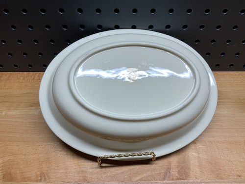 Lenox Presidential Collection Fine Bone China AUTUMN Oval Serving Bowl 9 5/8 - Picture 3 of 9