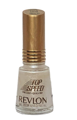Revlon Top Speed One Coat Quick Dry Nail Polish #008 PEARL