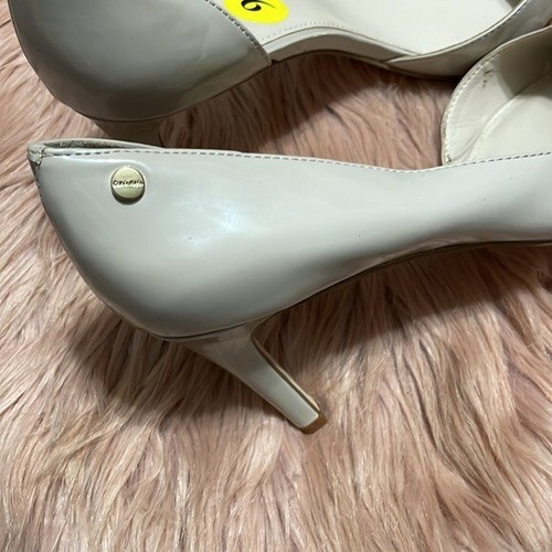 Calvin Klein cremefarbene Absätze Größe 9 - Bild 7 von 9