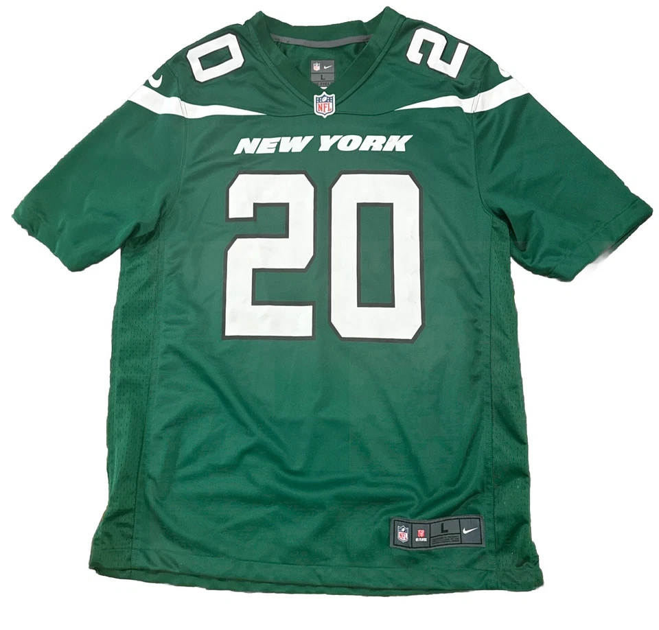 Camiseta grande de los New York Jets Bryce Hall para hombre verde Nike Foto 2 de 4