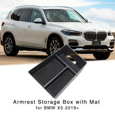 Armlehne Aufbewahrungsbox Für BMW X5 X7 2019+ X6 2020+ Mittelkonsole Tablett