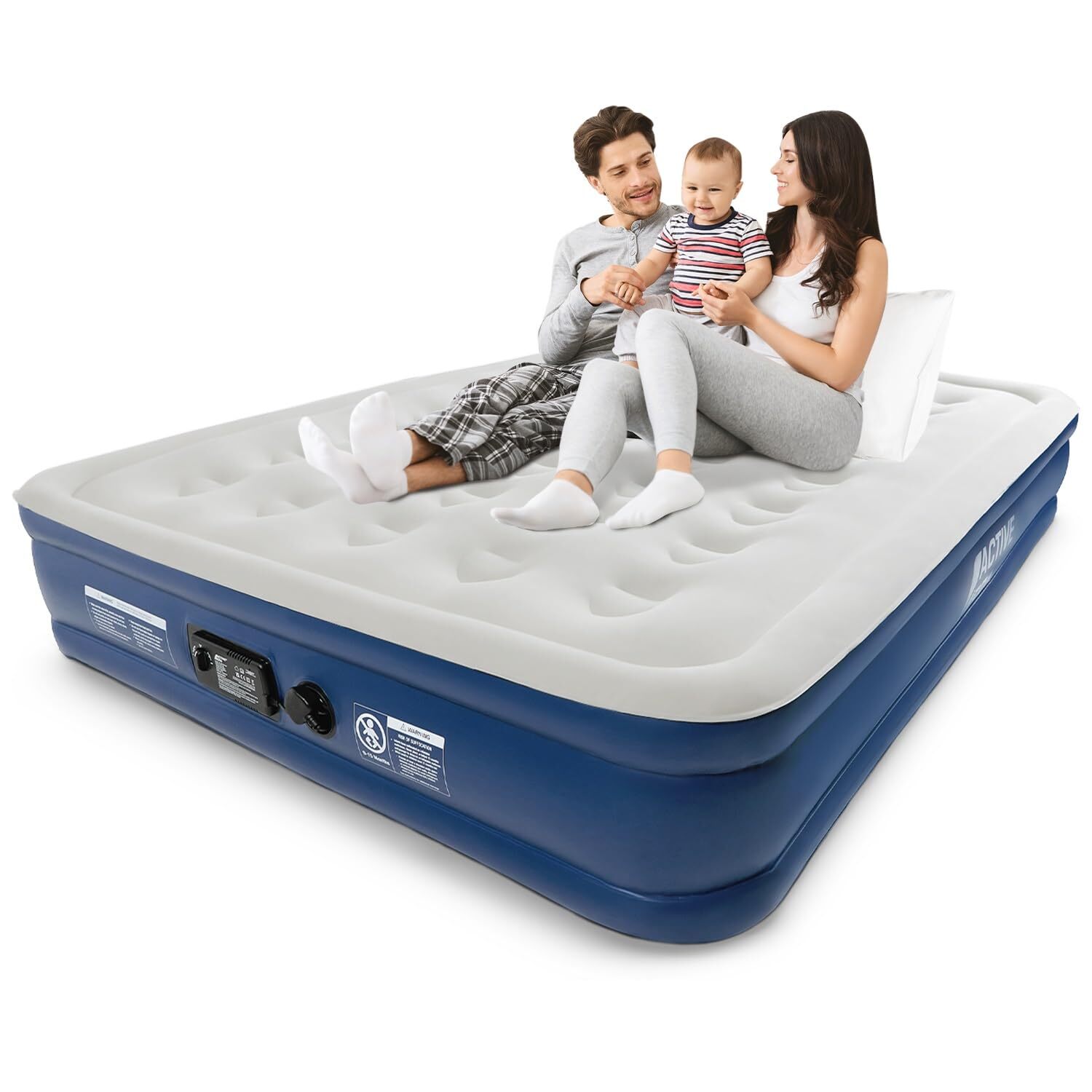 Matelas gonflable 2 personnes résistant pour soulager le mal de dos