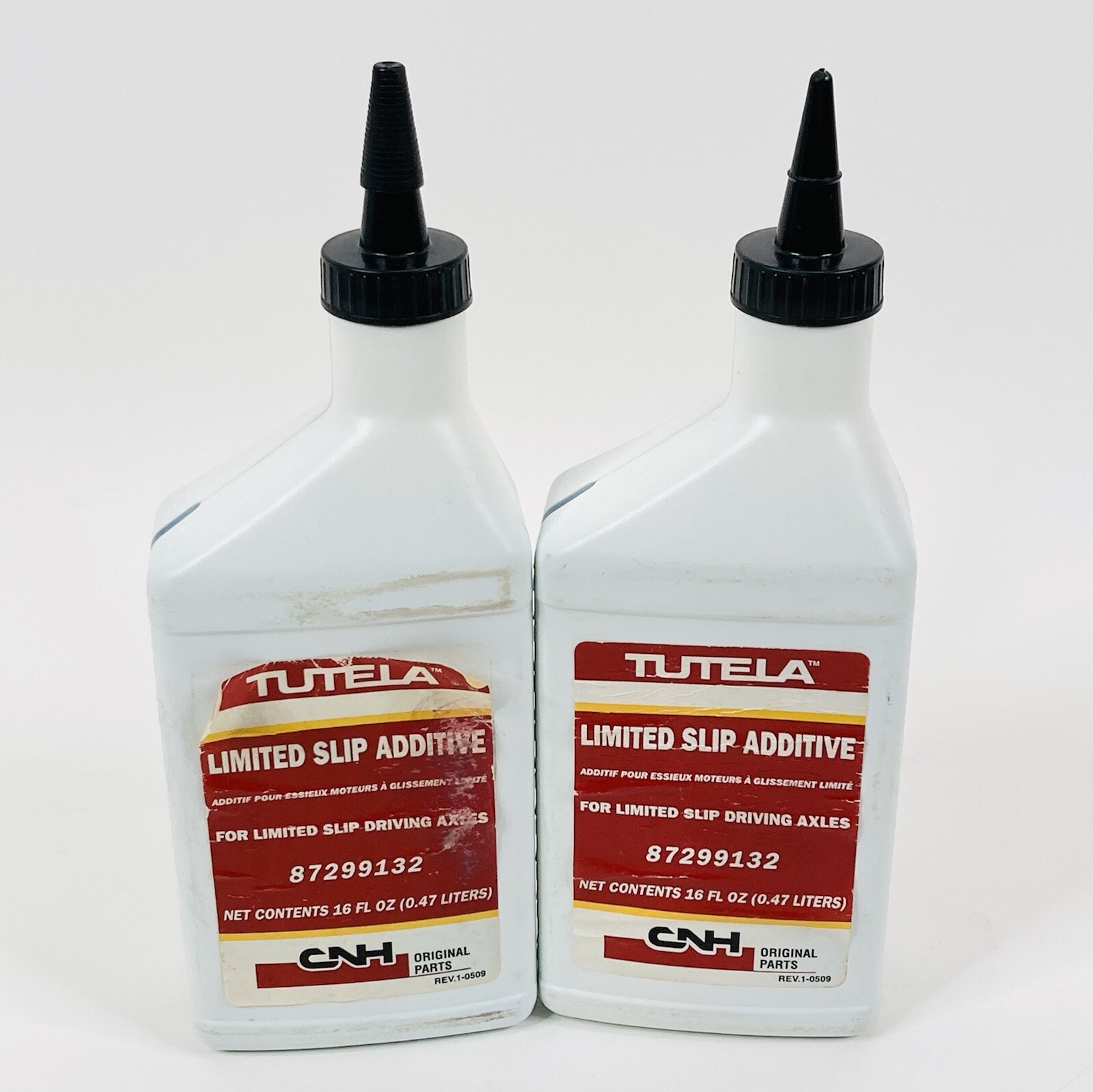 CASE IH New Holland Tutela Limited Slip Additive Oil 87299132 Two 16oz