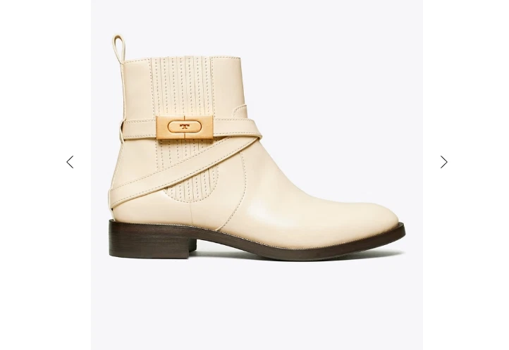 Tory burch flat clearance booties