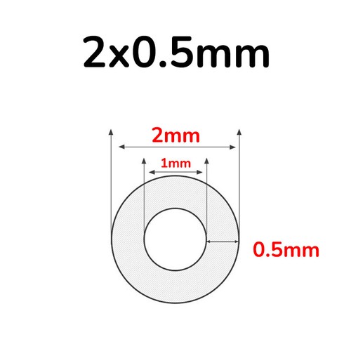 Tubo/tubo/fontanería/microboro/agua/gas de cobre de 2 mm/3 mm/4 mm/5 mm/6 mm/8 mm/10 mm/12 mm - Imagen 4 de 32